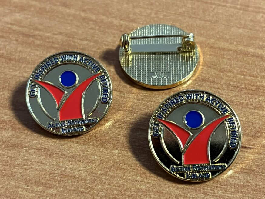 Image of Active Retirement Ireland membership badge